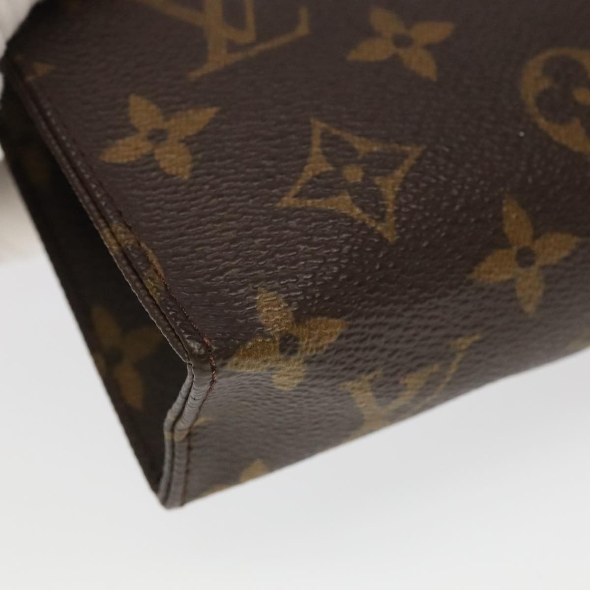 Louis Vuitton Trousse De Toilette Brown Canvas Clutch Bag (Pre-Owned) Size ONE SIZE - 8 Thumbnail