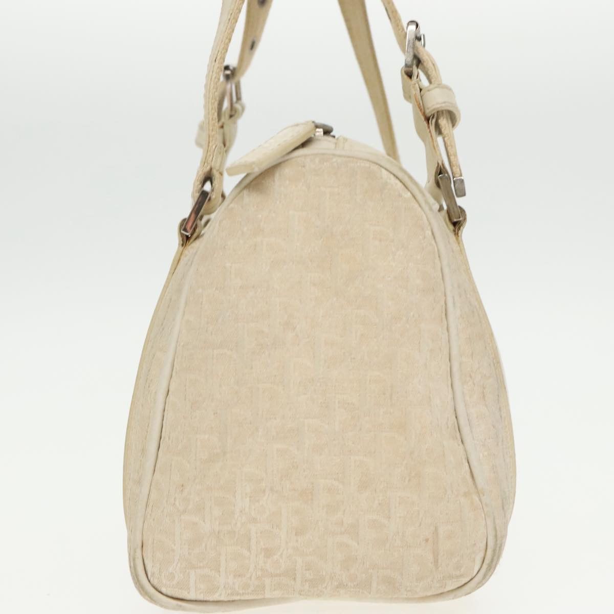Dior Trotter Beige Canvas Handbag (Pre-Owned) Size ONE SIZE - 5 Thumbnail