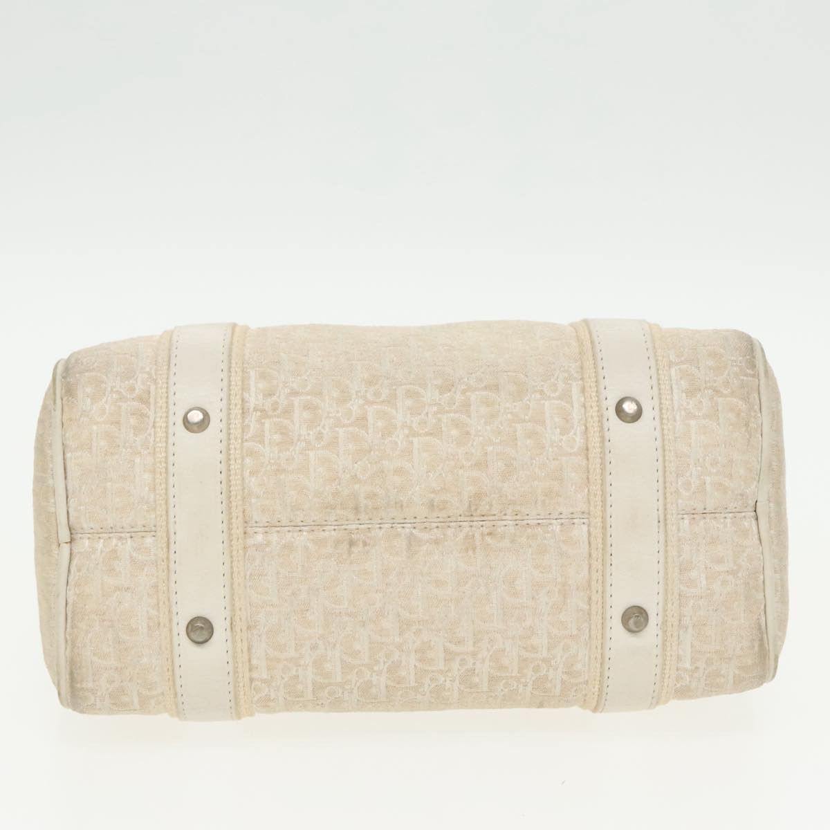Dior Trotter Beige Canvas Handbag (Pre-Owned) Size ONE SIZE - 9 Thumbnail