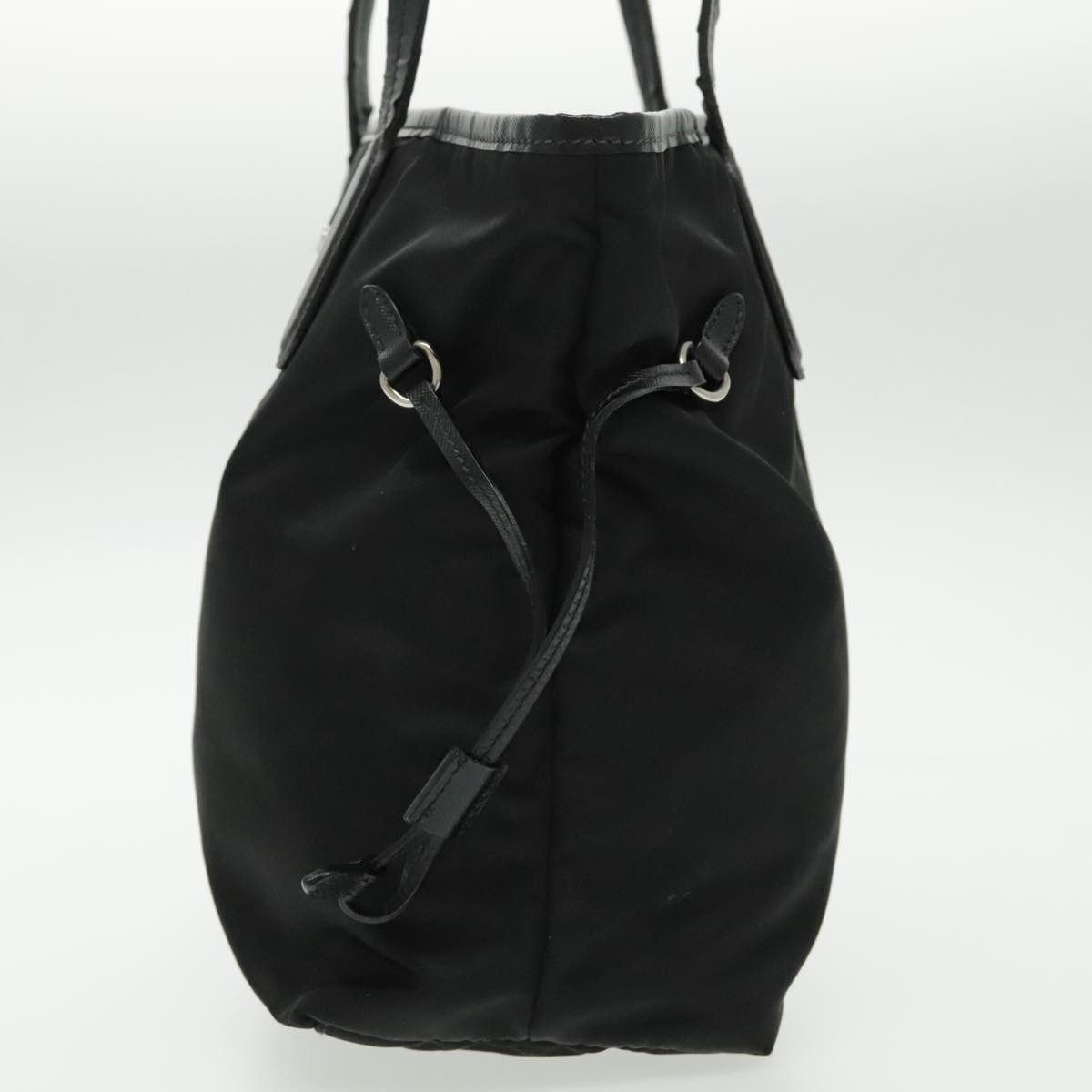 Prada Black Synthetic Tote Bag (Pre-Owned) Size ONE SIZE - 4 Thumbnail
