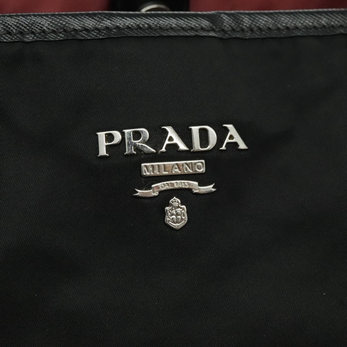 Prada Black Synthetic Tote Bag (Pre-Owned) Size ONE SIZE - 15 Thumbnail