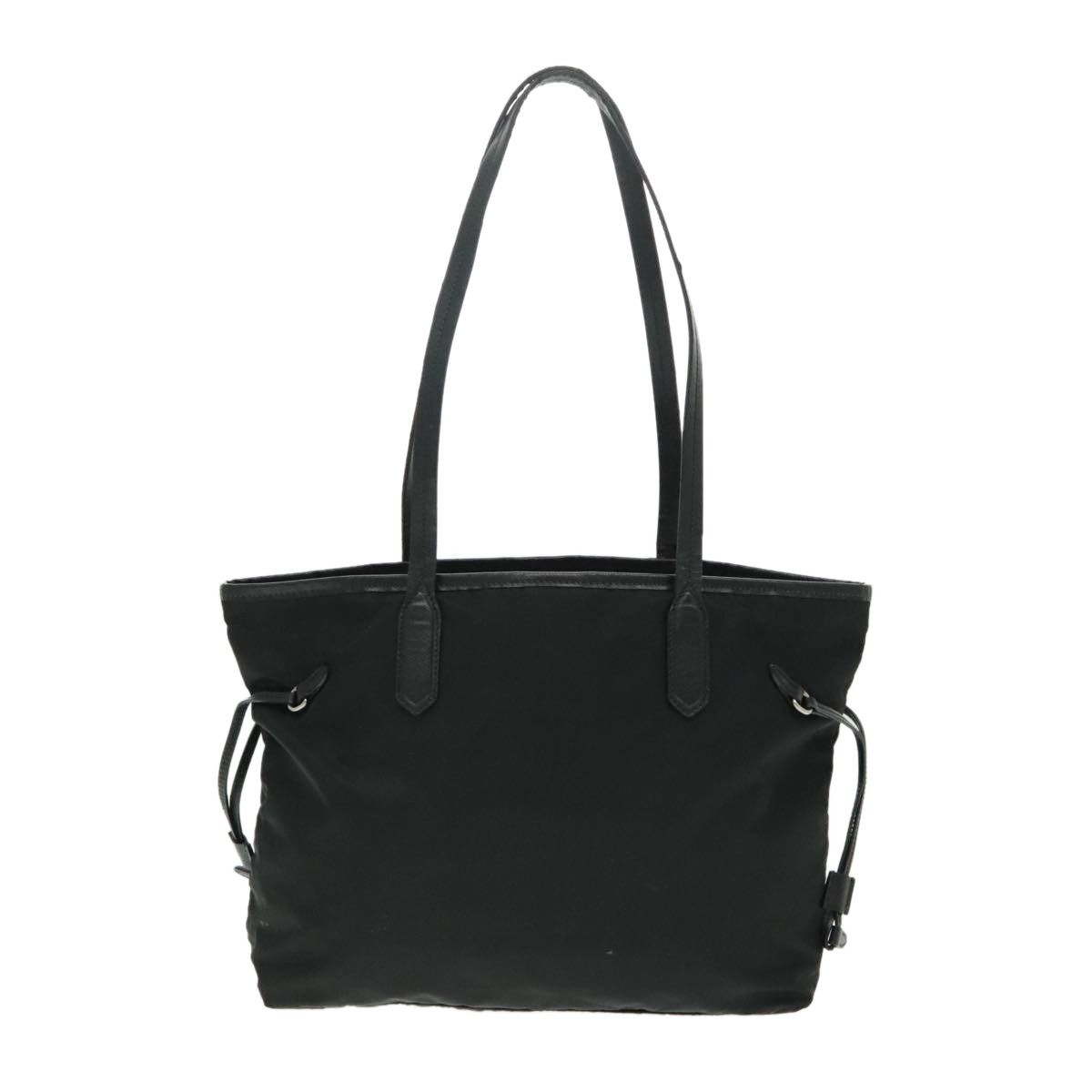 Prada Black Synthetic Tote Bag (Pre-Owned) Size ONE SIZE - 3 Thumbnail
