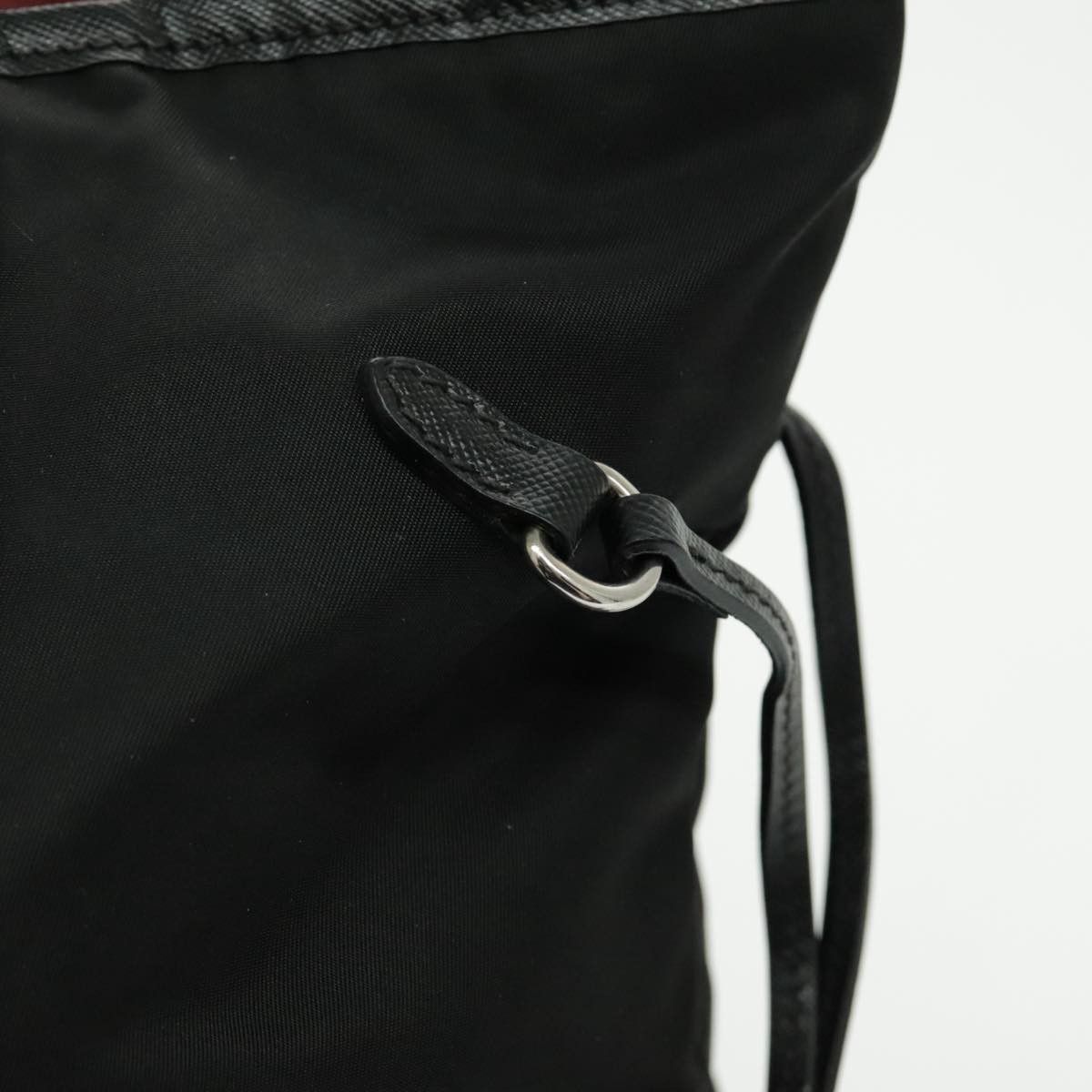 Prada Black Synthetic Tote Bag (Pre-Owned) Size ONE SIZE - 14 Thumbnail