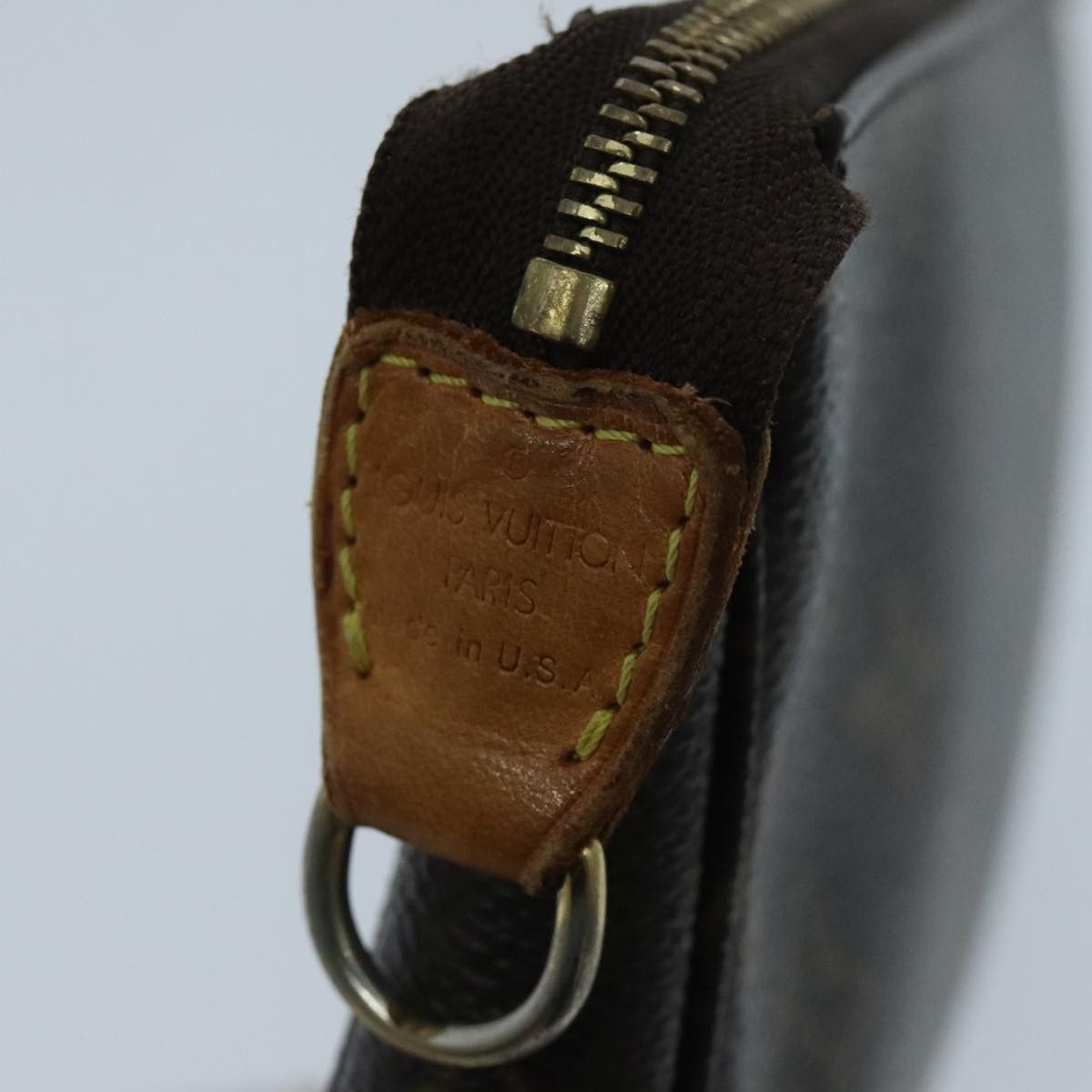 Louis Vuitton Pochette Accessoire Brown Canvas Clutch Bag (Pre-Owned) Size ONE SIZE - 16 Thumbnail