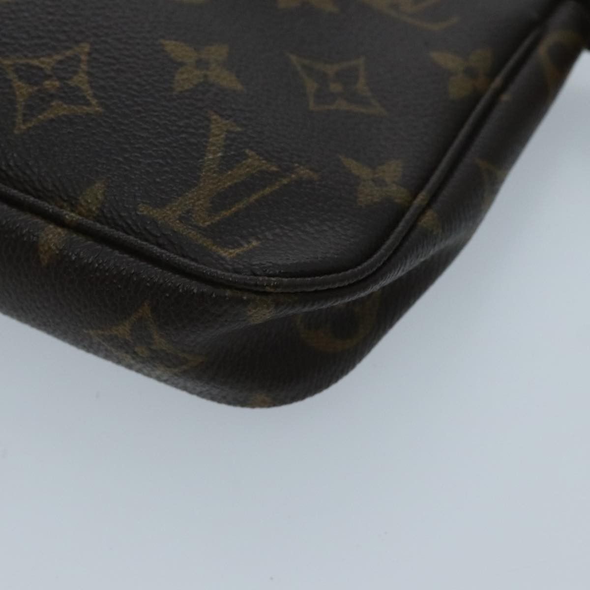 Louis Vuitton Pochette Accessoire Brown Canvas Clutch Bag (Pre-Owned) Size ONE SIZE - 5 Thumbnail