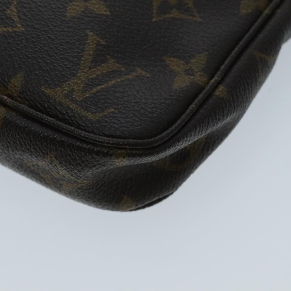Louis Vuitton Pochette Accessoire Brown Canvas Clutch Bag (Pre-Owned) Size ONE SIZE - 8 Thumbnail