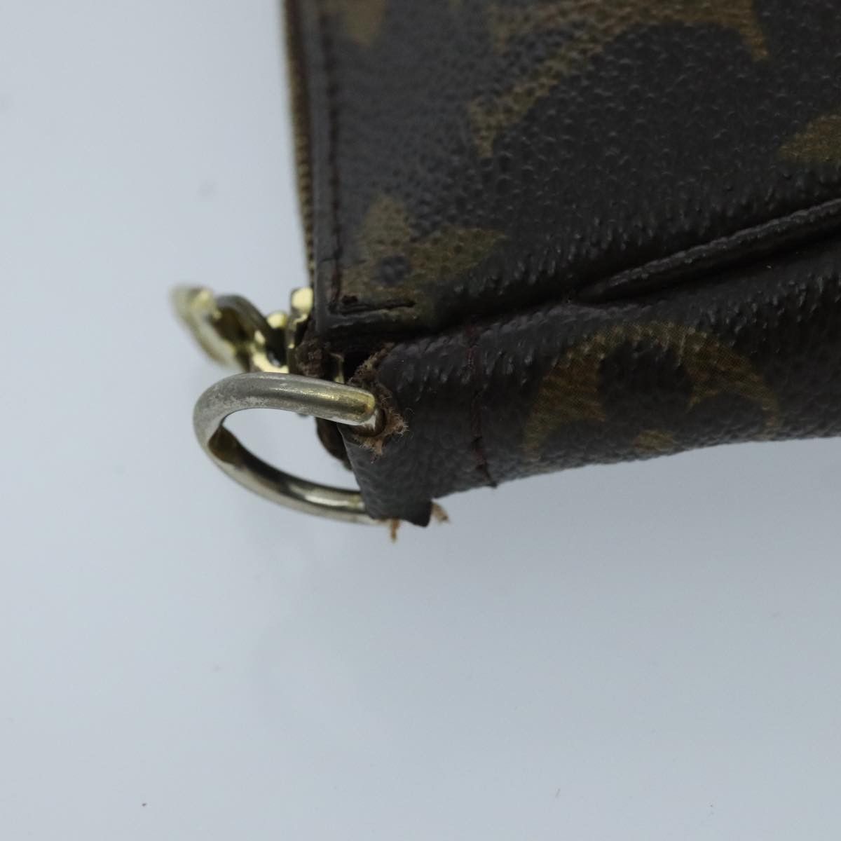 Louis Vuitton Pochette Accessoire Brown Canvas Clutch Bag (Pre-Owned) Size ONE SIZE - 12 Thumbnail