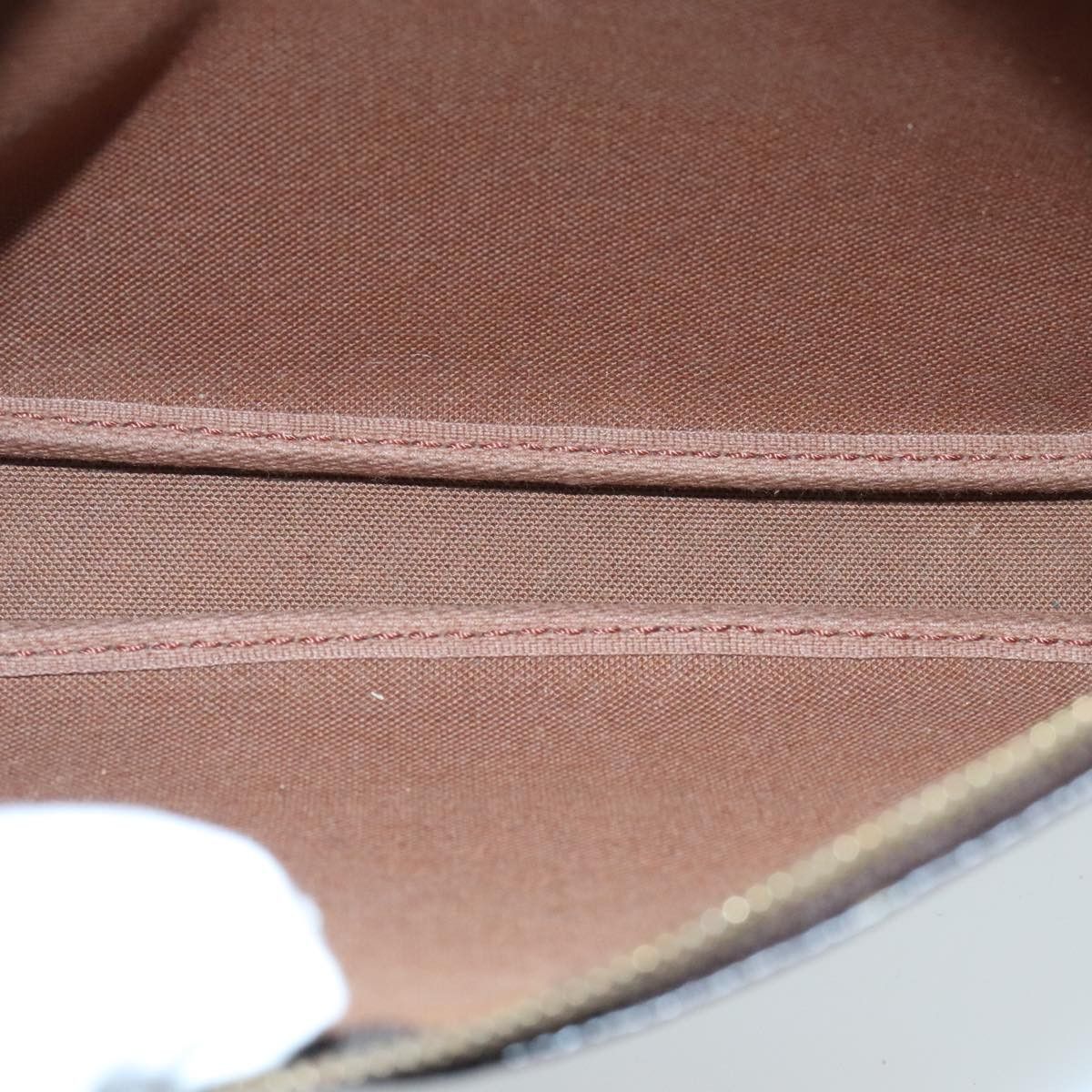 Louis Vuitton Pochette Accessoire Brown Canvas Clutch Bag (Pre-Owned) Size ONE SIZE - 14 Thumbnail