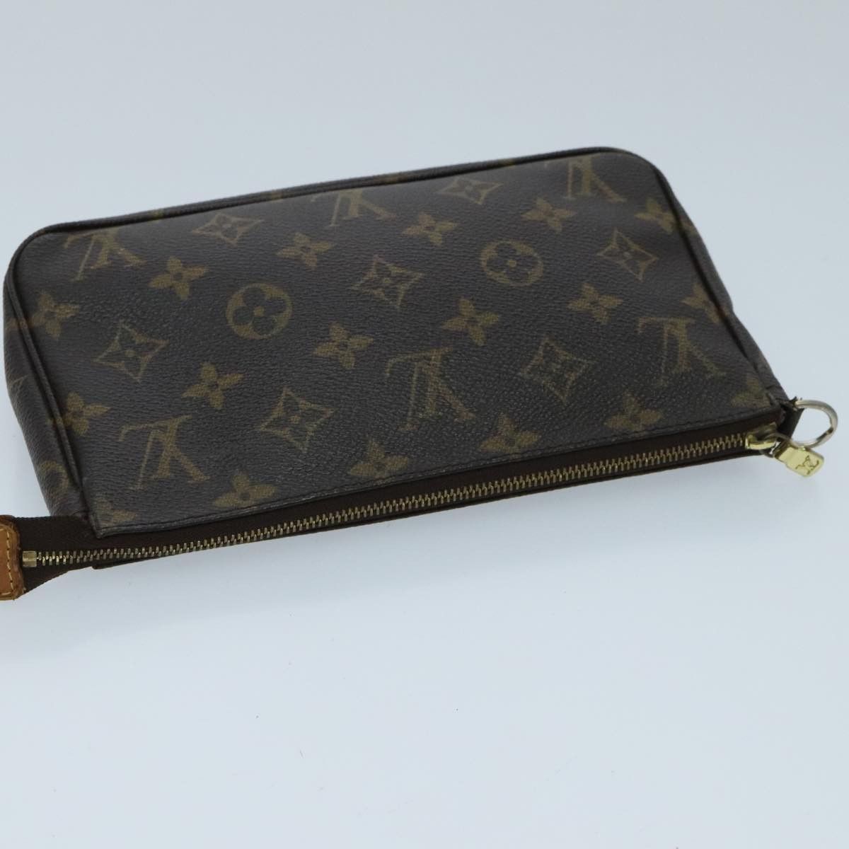 Louis Vuitton Pochette Accessoire Brown Canvas Clutch Bag (Pre-Owned) Size ONE SIZE - 11 Thumbnail