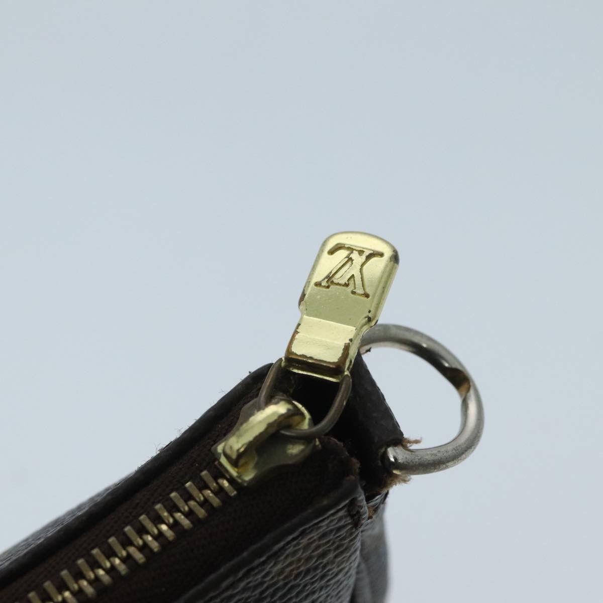 Louis Vuitton Pochette Accessoire Brown Canvas Clutch Bag (Pre-Owned) Size ONE SIZE - 13 Thumbnail