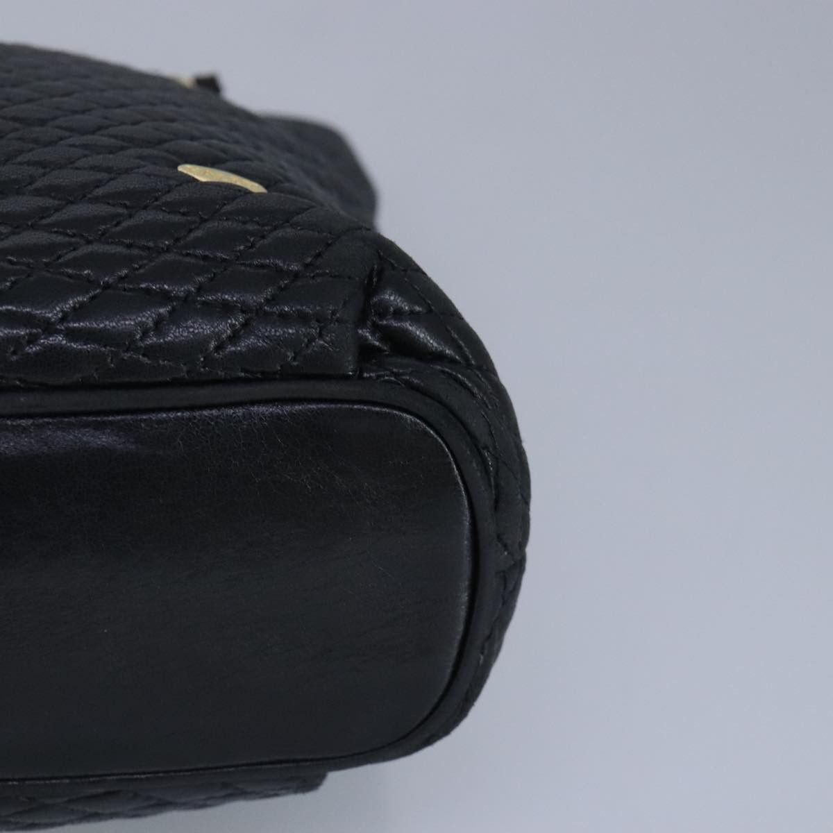 Bally Black Leather Shoulder Bag (Pre-Owned) Size ONE SIZE - 8 Thumbnail