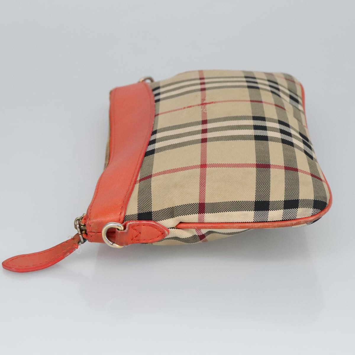 Burberry Haymarket Beige Canvas Shoulder Bag (Pre-Owned) Size ONE SIZE - 5 Thumbnail