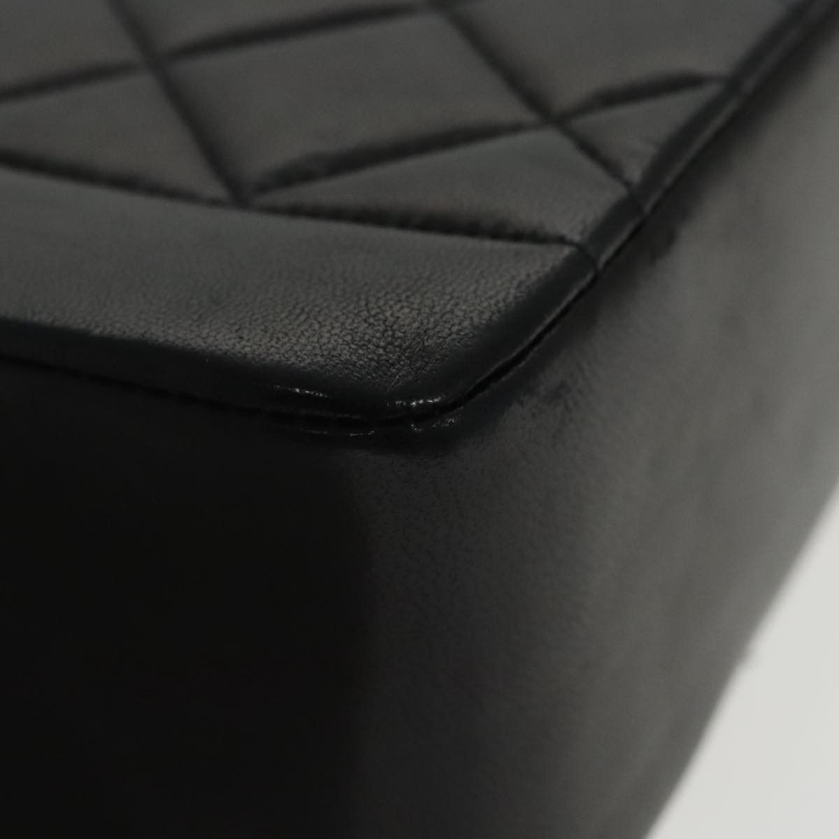 Chanel Diana Black Leather Shoulder Bag (Pre-Owned) Size ONE SIZE - 9 Thumbnail