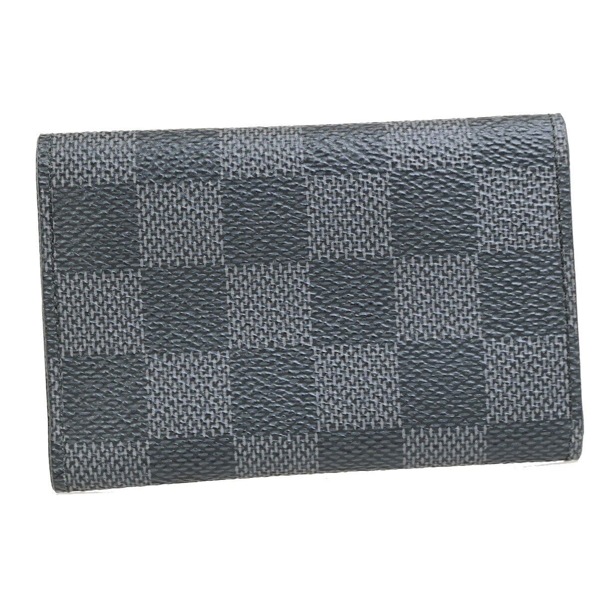 Louis Vuitton Multiclés Black Canvas Wallet (Pre-Owned) Size ONE SIZE - 2 Thumbnail