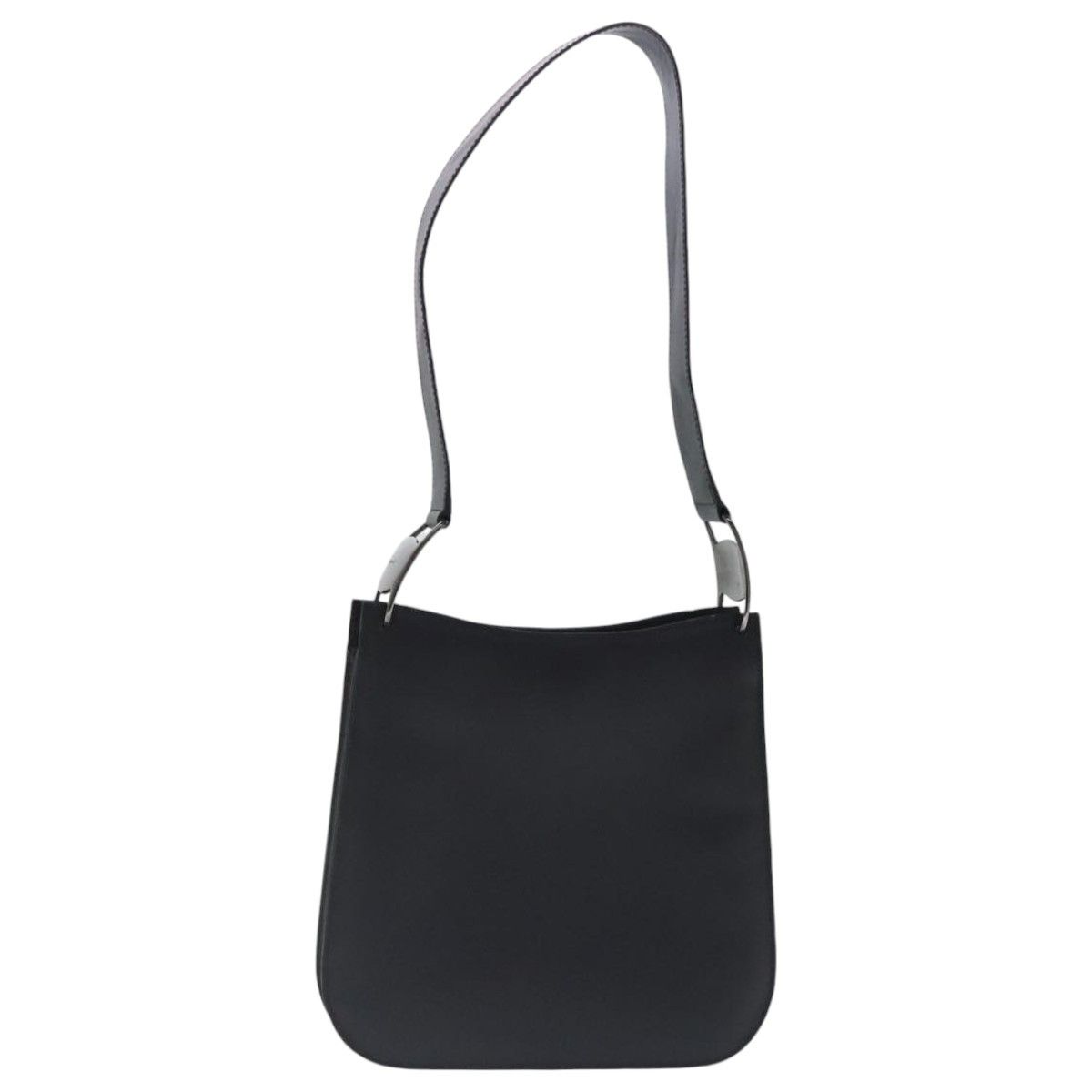 Salvatore Ferragamo Black Leather Shoulder Bag (Pre-Owned) Size ONE SIZE - 17 Thumbnail
