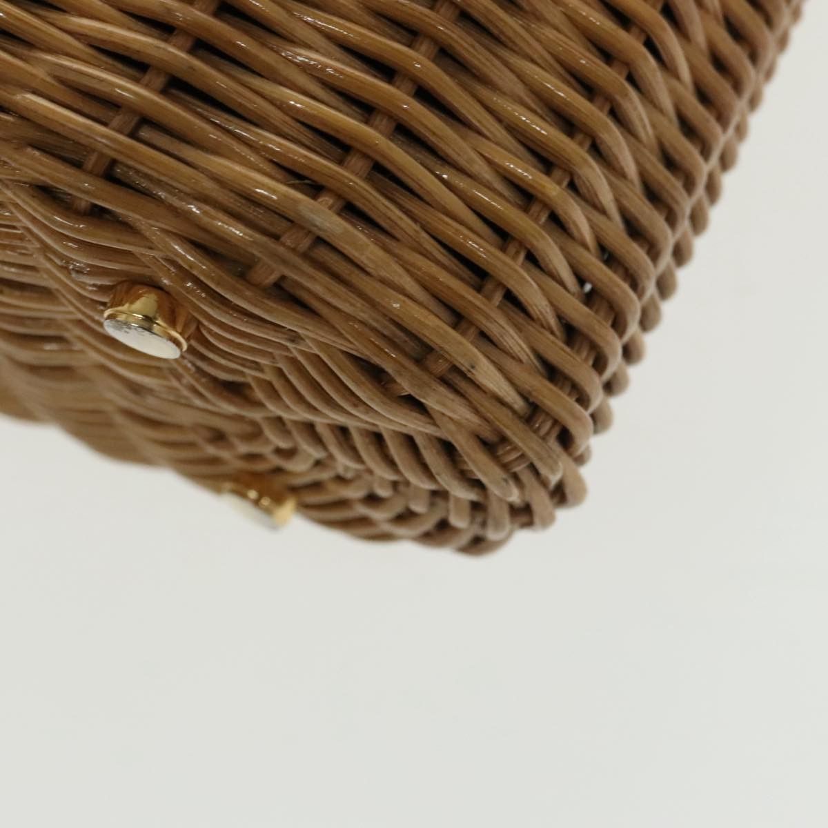 Salvatore Ferragamo Gancini Beige Synthetic Handbag (Pre-Owned) Size ONE SIZE - 10 Thumbnail