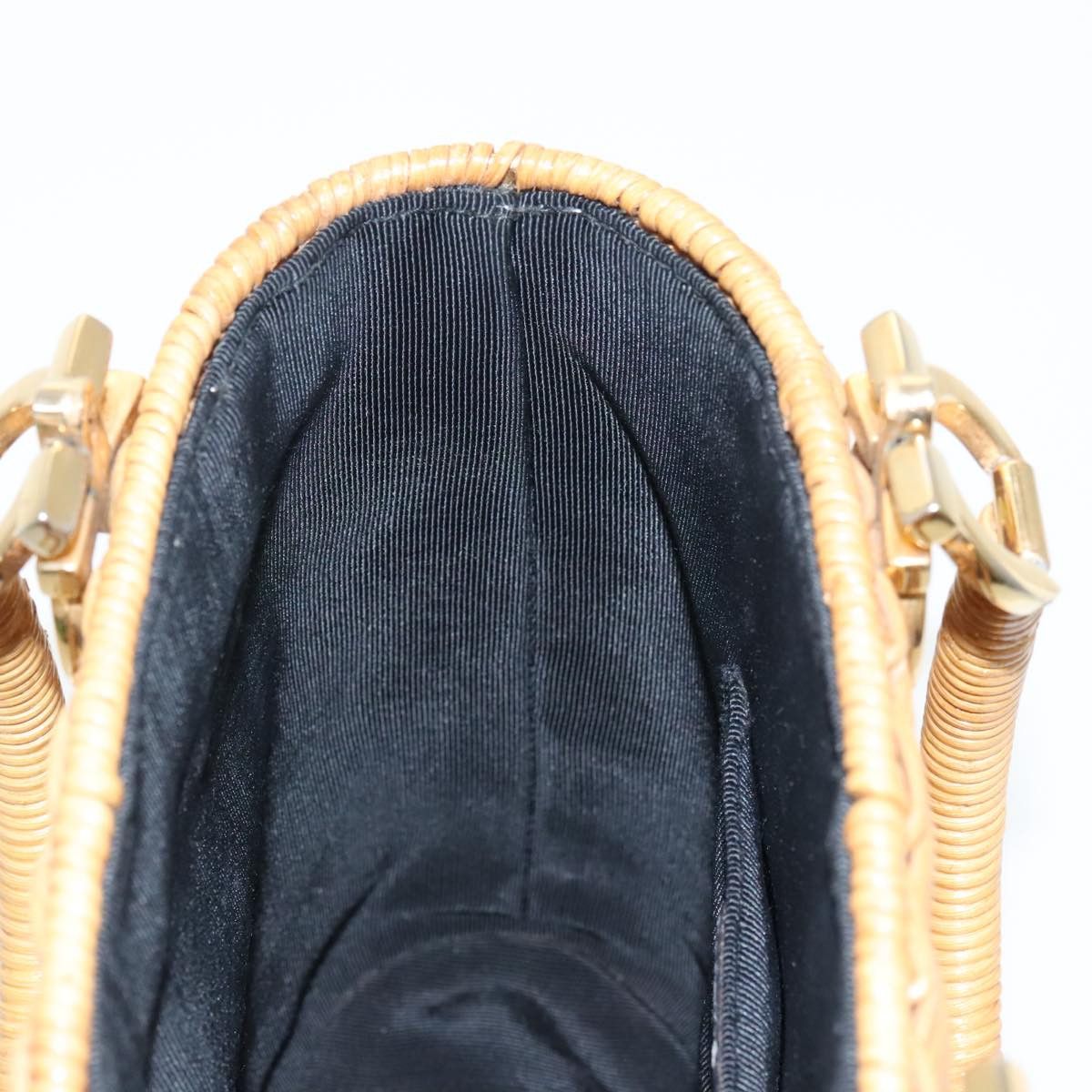 Salvatore Ferragamo Gancini Beige Synthetic Handbag (Pre-Owned) Size ONE SIZE - 20 Thumbnail