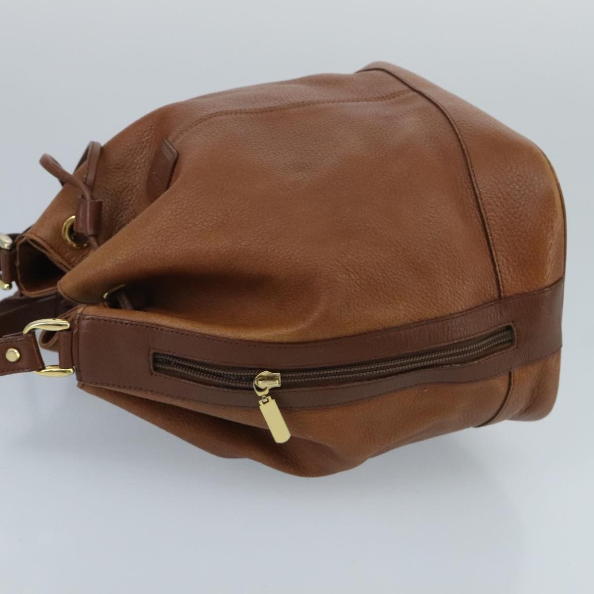 Burberry Brown Leather Shoulder Bag (Pre-Owned) Size ONE SIZE - 4 Thumbnail