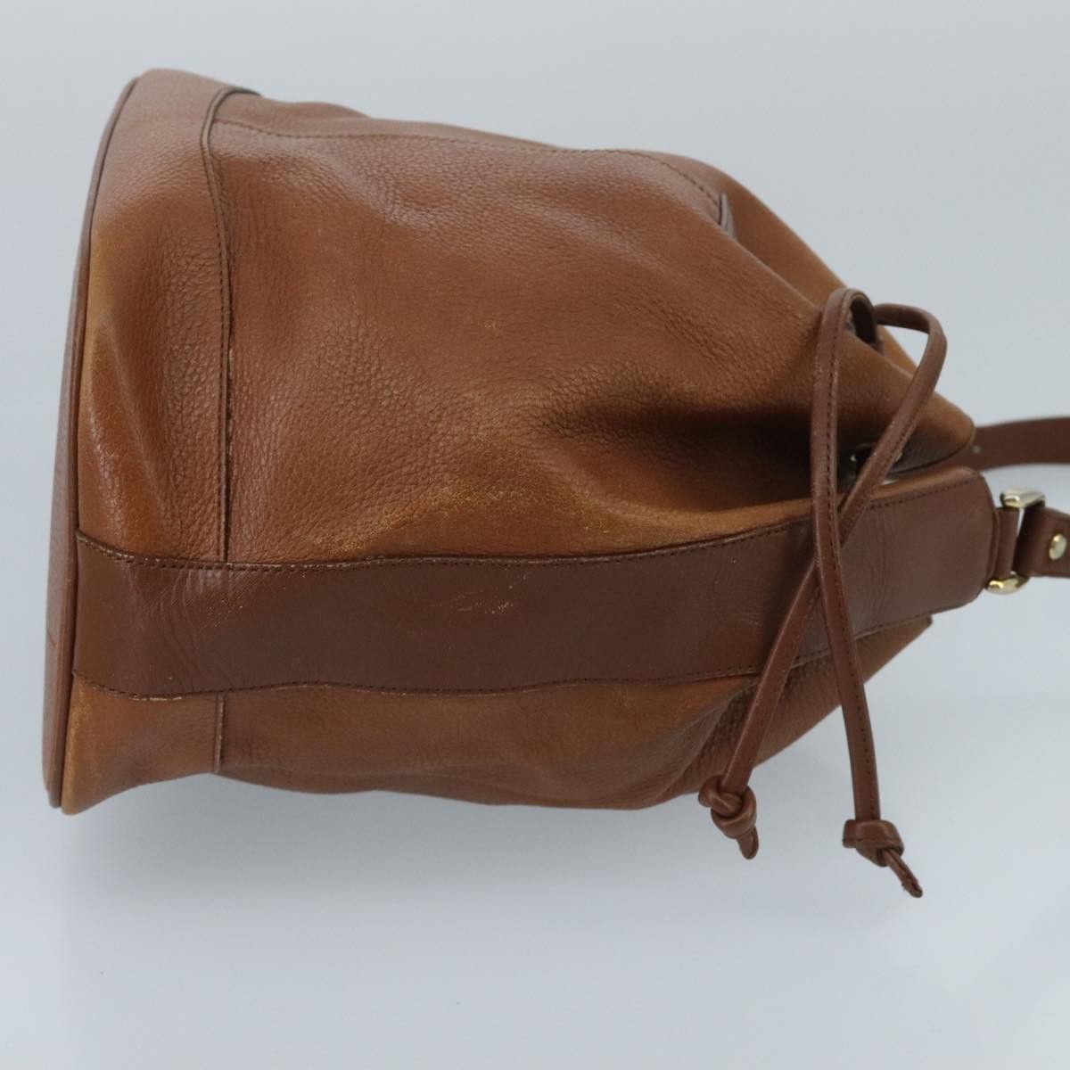 Burberry Brown Leather Shoulder Bag (Pre-Owned) Size ONE SIZE - 3 Thumbnail