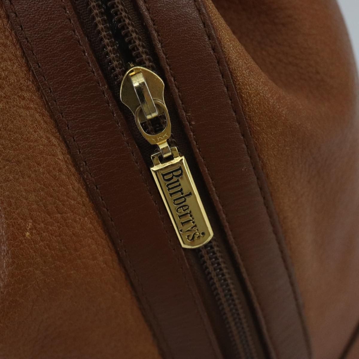 Burberry Brown Leather Shoulder Bag (Pre-Owned) Size ONE SIZE - 12 Thumbnail