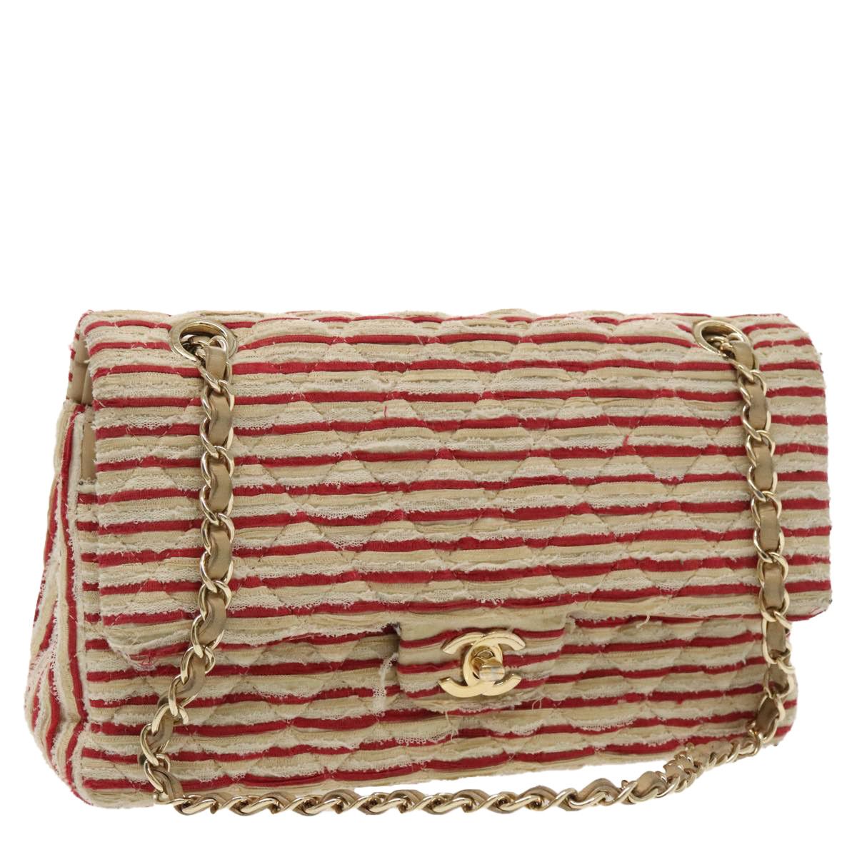 Chanel Timeless Beige Canvas Shoulder Bag (Pre-Owned) Size ONE SIZE - 18 Thumbnail