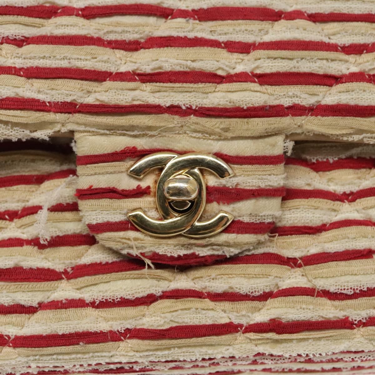 Chanel Timeless Beige Canvas Shoulder Bag (Pre-Owned) Size ONE SIZE - 13 Thumbnail