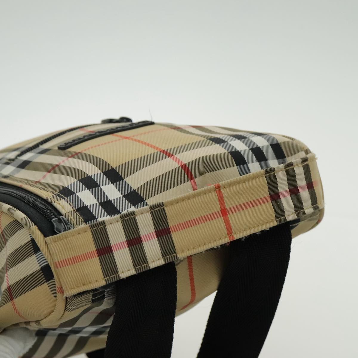 Burberry Nova Check Beige Canvas Backpack Bag (Pre-Owned) Size ONE SIZE - 5 Thumbnail