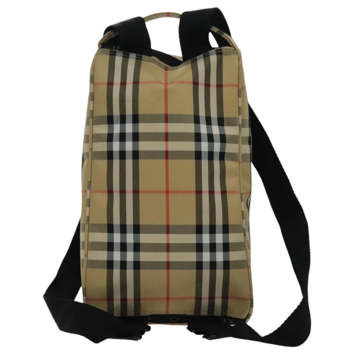 Burberry Nova Check Beige Canvas Backpack Bag (Pre-Owned) Size ONE SIZE - 2 Thumbnail
