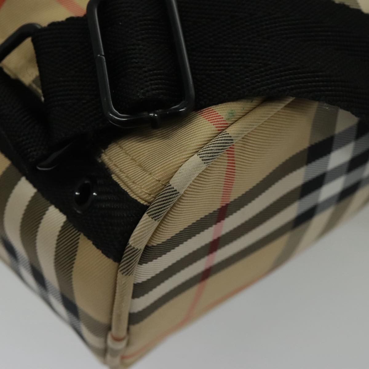 Burberry Nova Check Beige Canvas Backpack Bag (Pre-Owned) Size ONE SIZE - 8 Thumbnail
