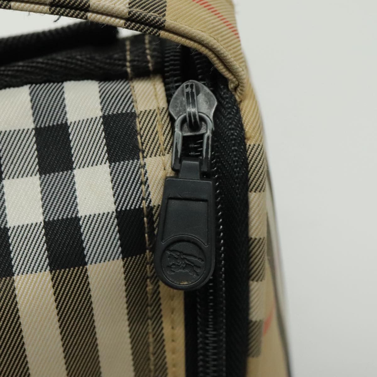 Burberry Nova Check Beige Canvas Backpack Bag (Pre-Owned) Size ONE SIZE - 11 Thumbnail