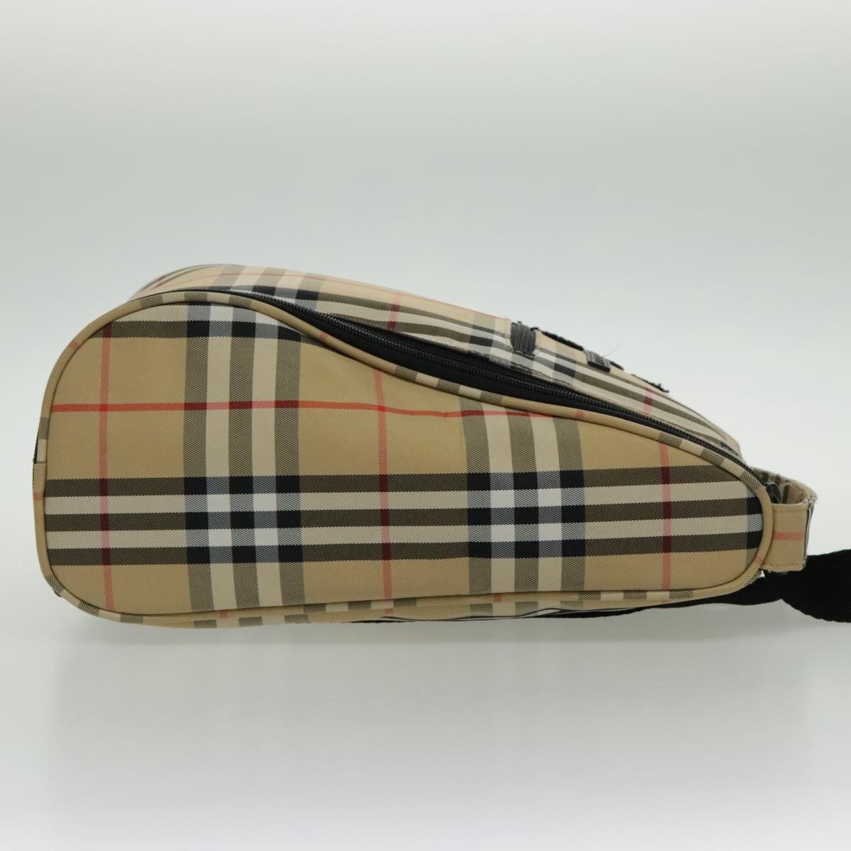 Burberry Nova Check Beige Canvas Backpack Bag (Pre-Owned) Size ONE SIZE - 4 Thumbnail