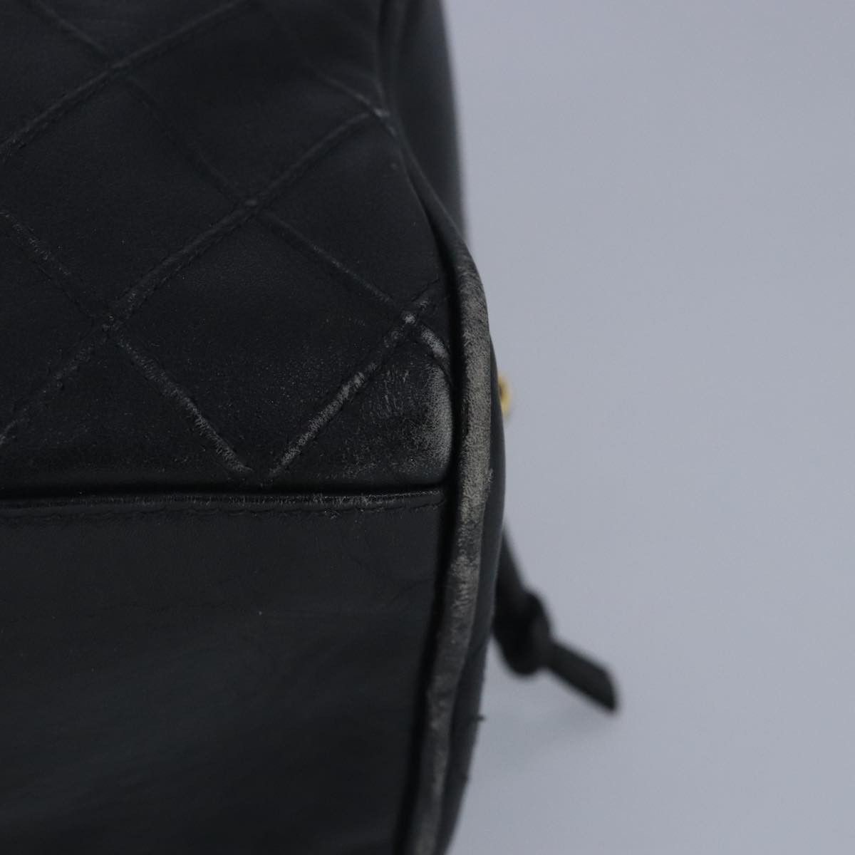 Chanel Bicolore Black Leather Clutch Bag (Pre-Owned) Size ONE SIZE - 8 Thumbnail