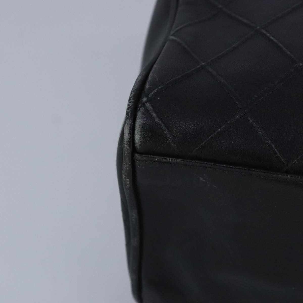 Chanel Bicolore Black Leather Clutch Bag (Pre-Owned) Size ONE SIZE - 7 Thumbnail