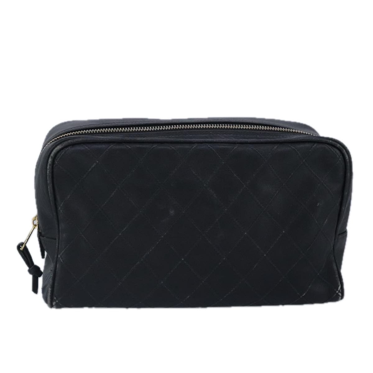 Chanel Bicolore Black Leather Clutch Bag (Pre-Owned) Size ONE SIZE - 16 Thumbnail