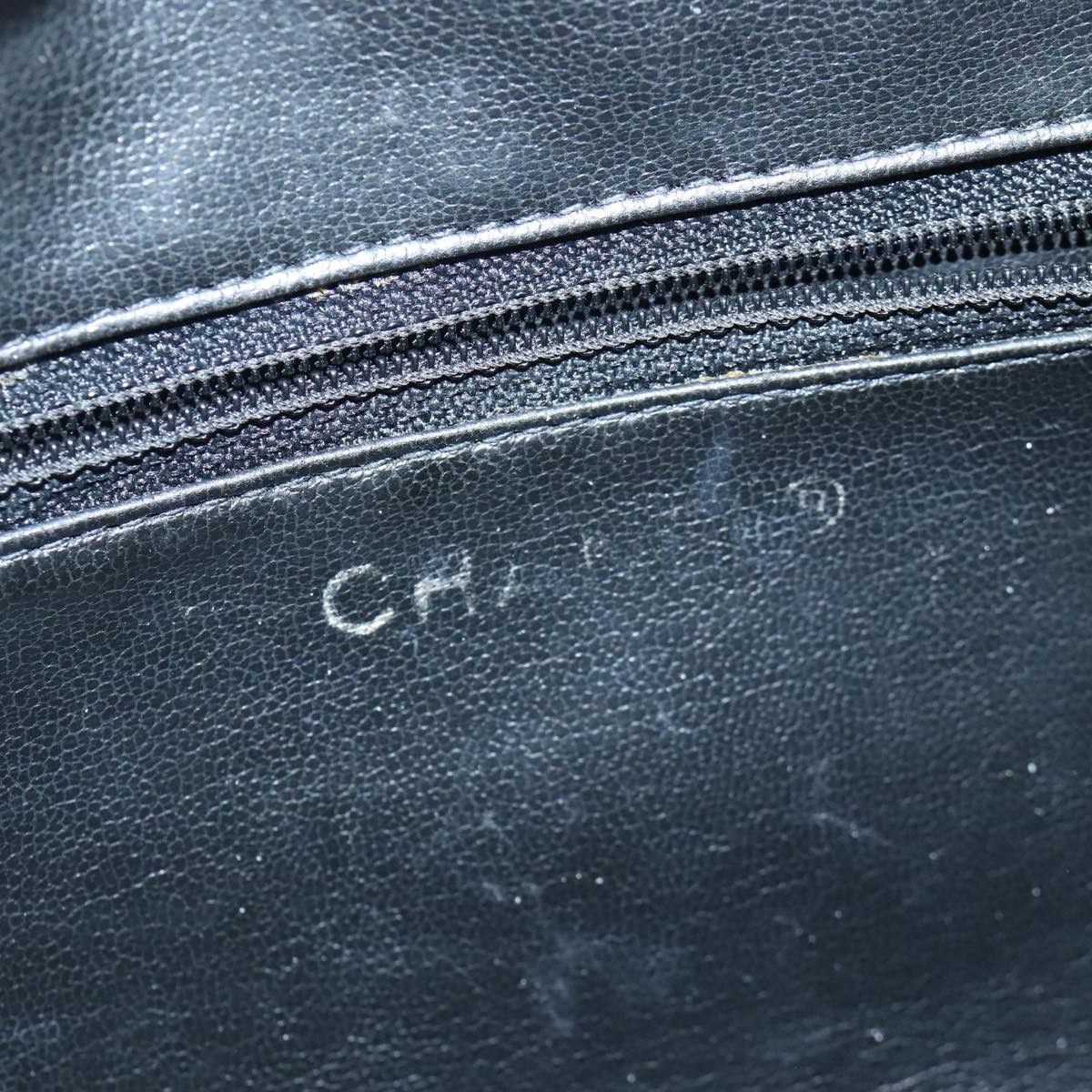 Chanel Bicolore Black Leather Clutch Bag (Pre-Owned) Size ONE SIZE - 14 Thumbnail