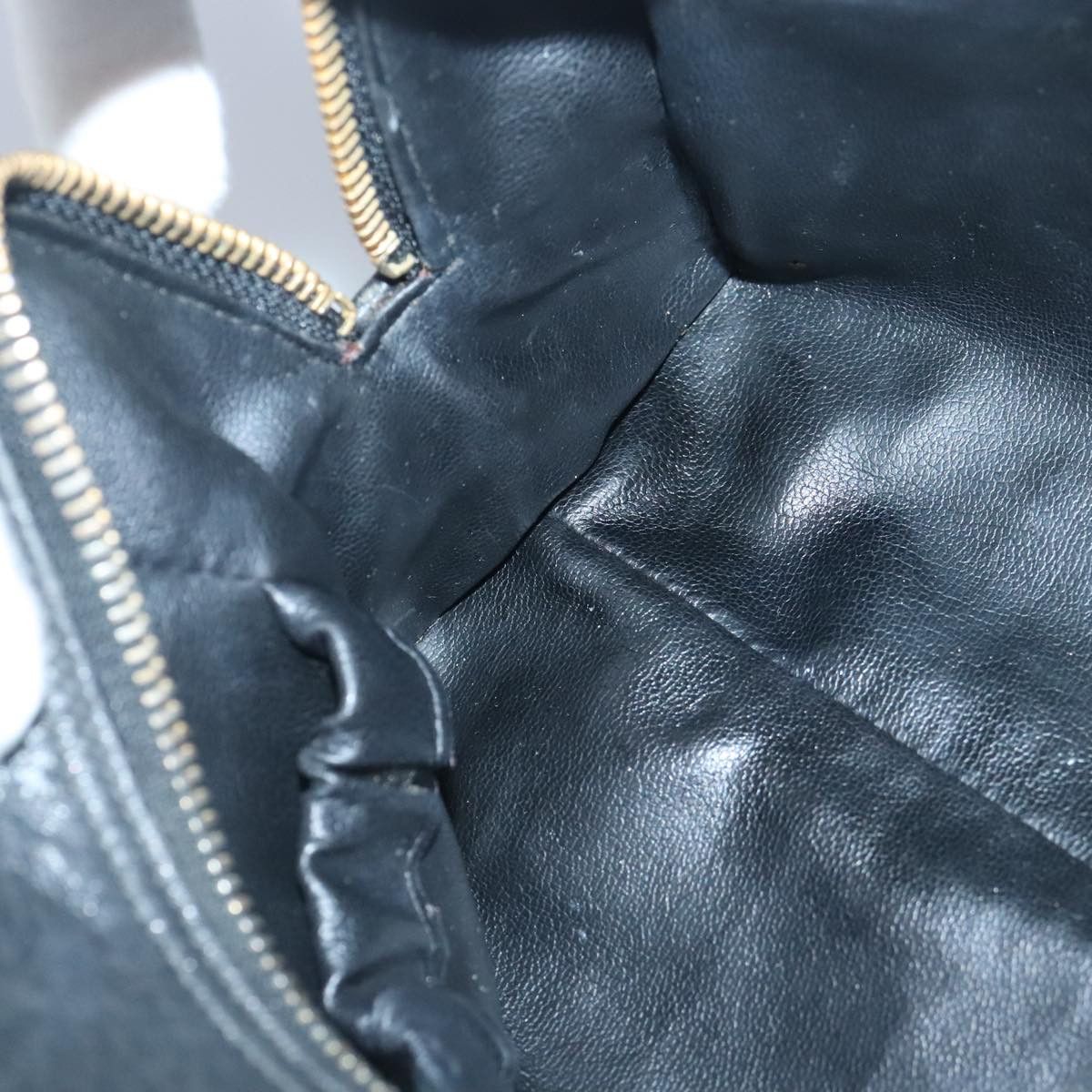 Chanel Bicolore Black Leather Clutch Bag (Pre-Owned) Size ONE SIZE - 11 Thumbnail