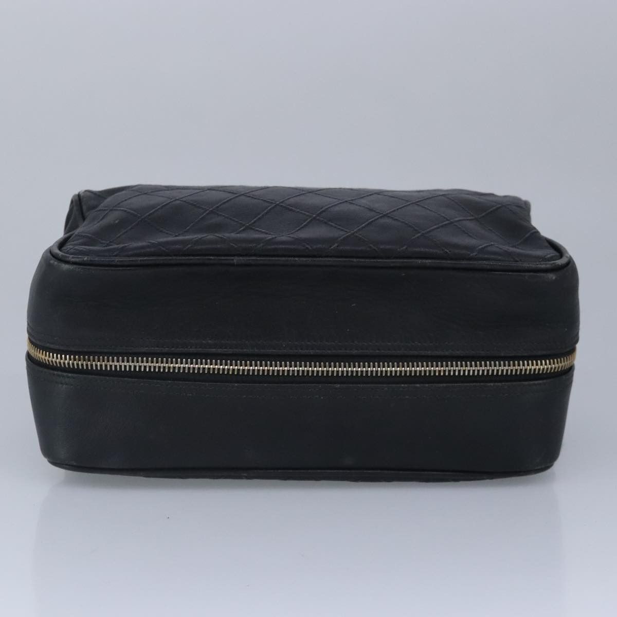 Chanel Bicolore Black Leather Clutch Bag (Pre-Owned) Size ONE SIZE - 17 Thumbnail