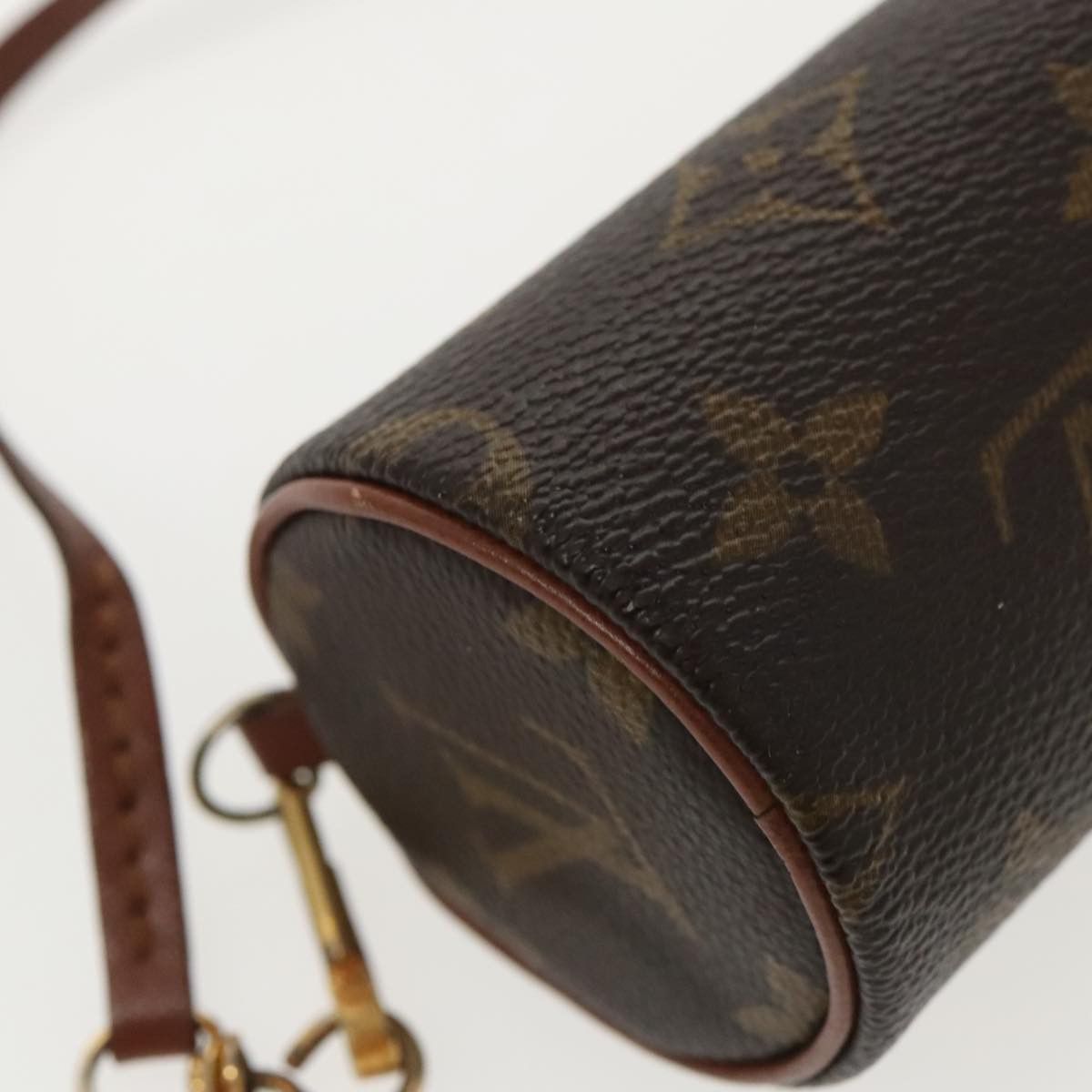 Louis Vuitton Mini Baby Papillon Brown Canvas Clutch Bag (Pre-Owned) Size ONE SIZE - 7 Thumbnail
