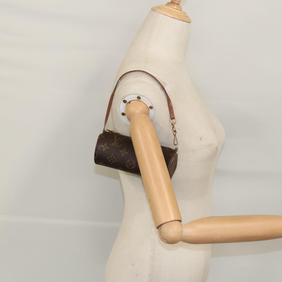 Louis Vuitton Mini Baby Papillon Brown Canvas Clutch Bag (Pre-Owned) Size ONE SIZE - 12 Thumbnail
