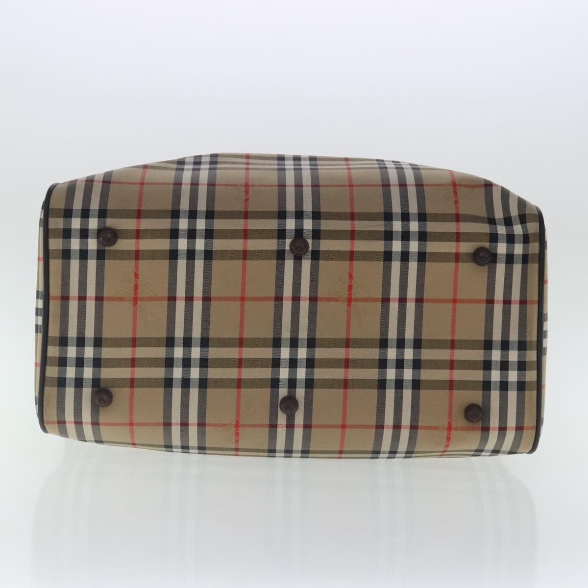 Burberry Nova Check Beige Canvas Travel Bag (Pre-Owned) Size ONE SIZE - 18 Thumbnail