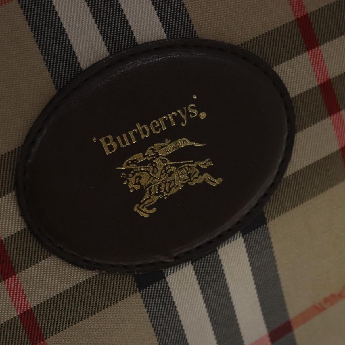 Burberry Nova Check Beige Canvas Travel Bag (Pre-Owned) Size ONE SIZE - 13 Thumbnail