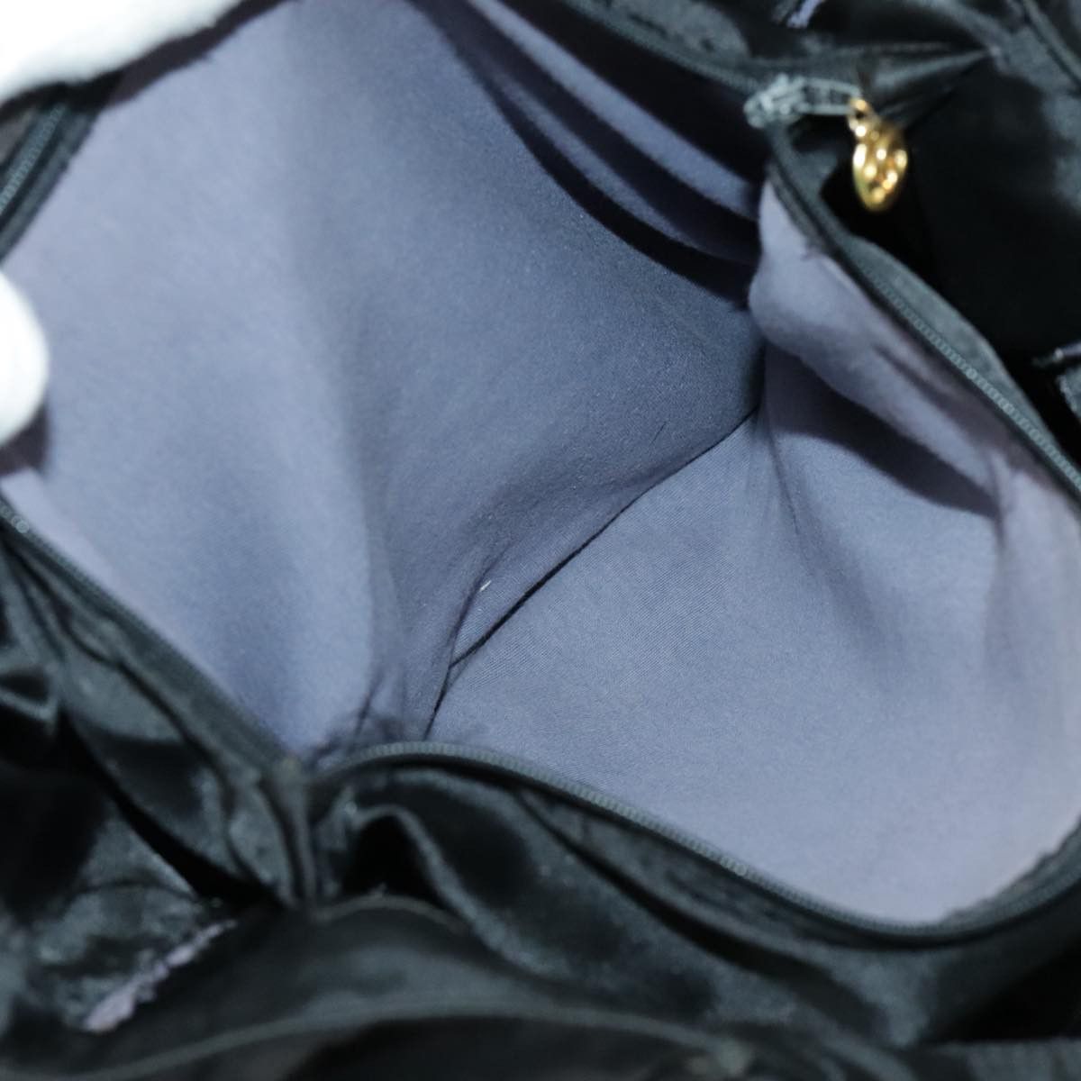 Chanel Cc Black Silk Tote Bag (Pre-Owned) Size ONE SIZE - 20 Thumbnail