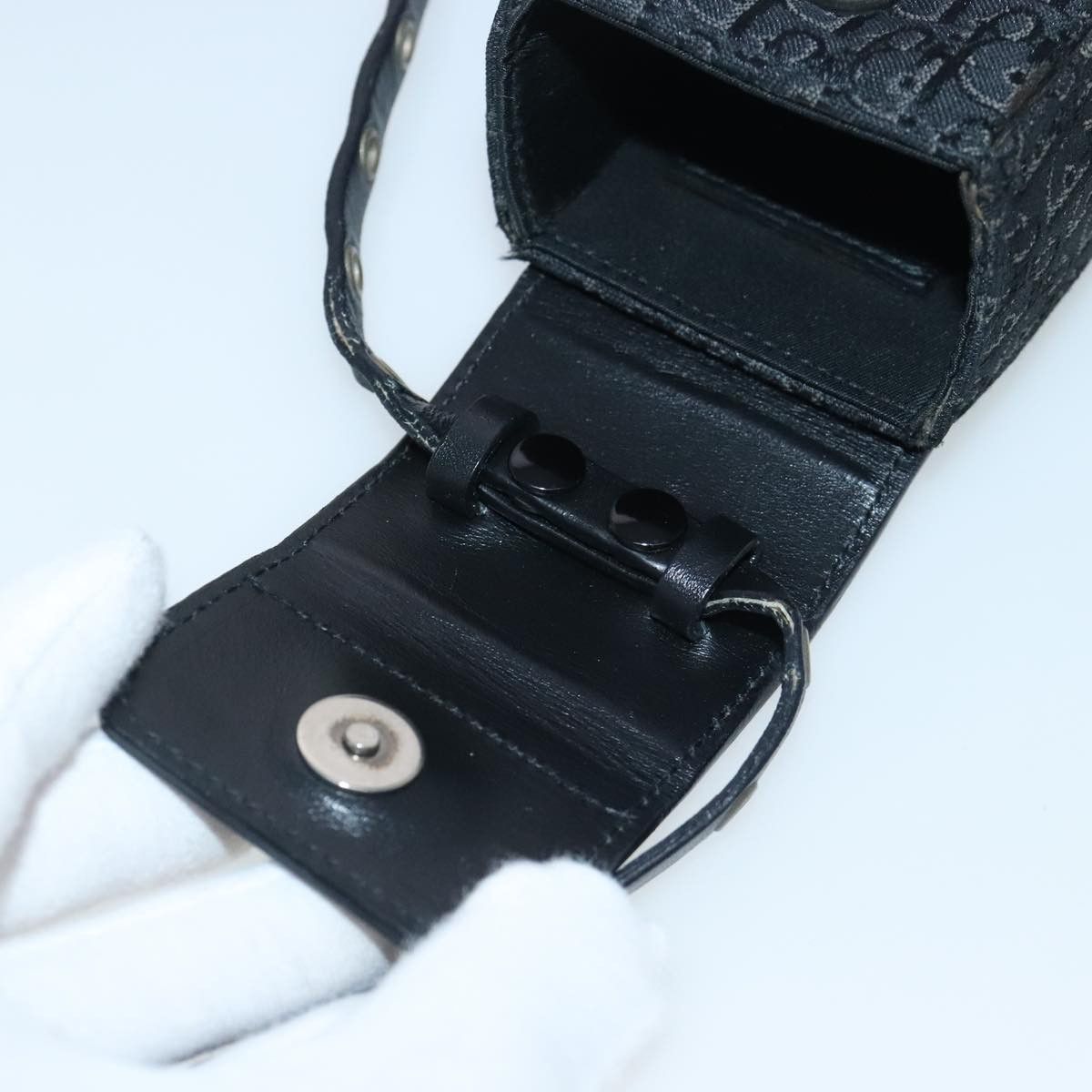 Dior Black Canvas Clutch Bag (Pre-Owned) Size ONE SIZE - 19 Thumbnail