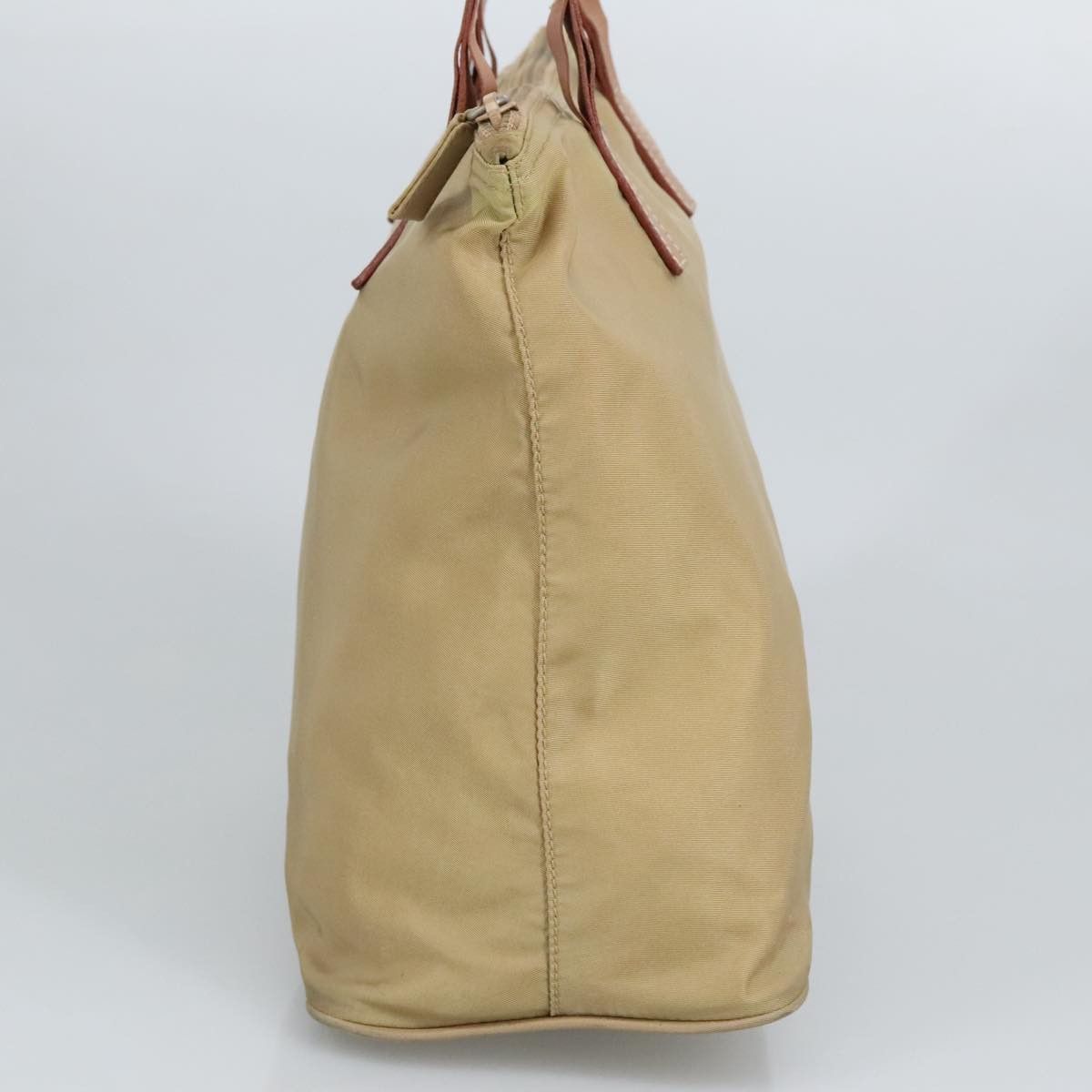 Prada Re-Nylon Beige Synthetic Handbag (Pre-Owned) Size ONE SIZE - 3 Thumbnail