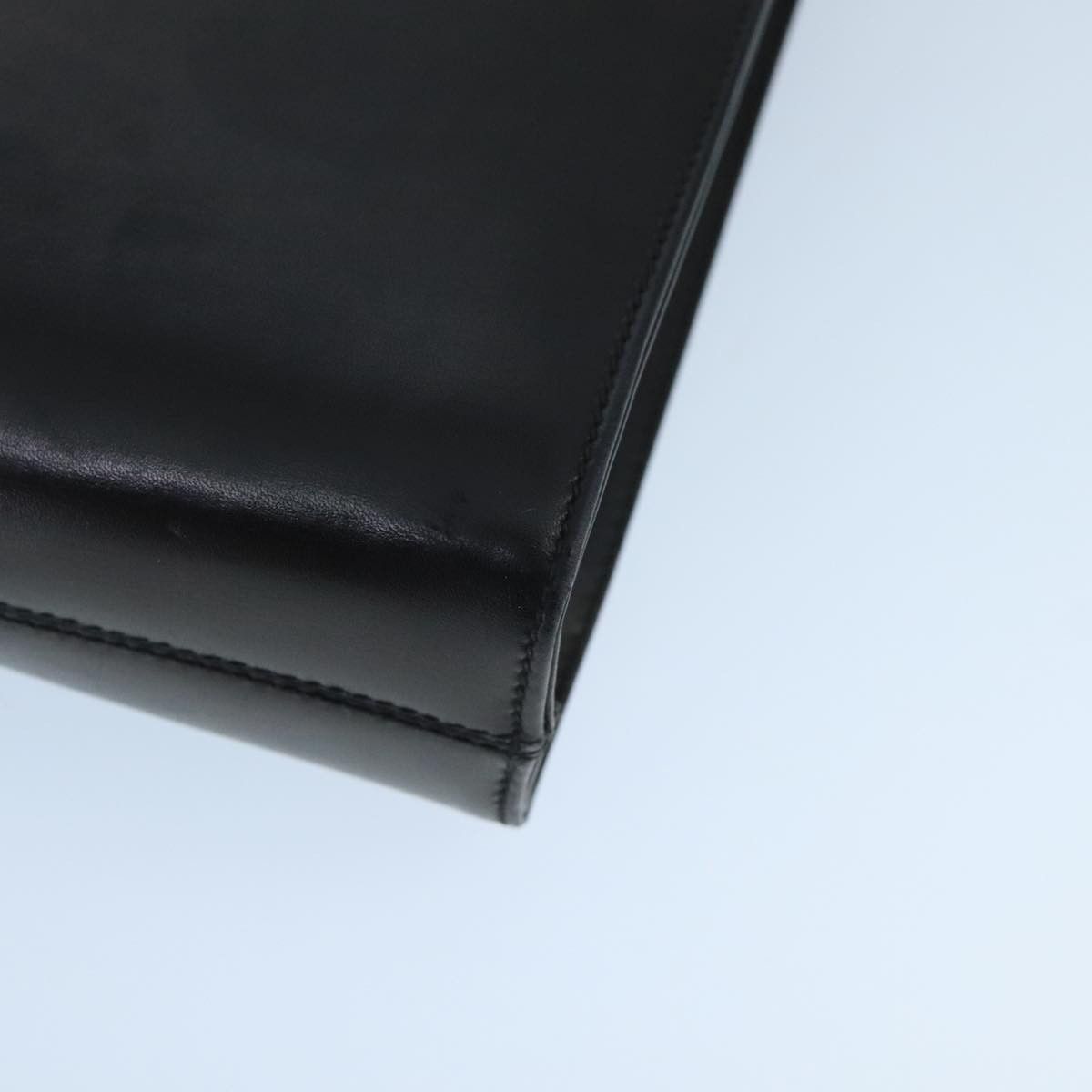 Salvatore Ferragamo Gancini Black Leather Shoulder Bag (Pre-Owned) Size ONE SIZE - 10 Thumbnail