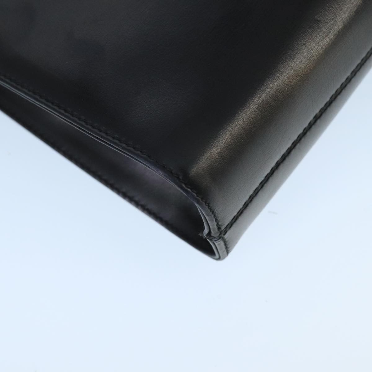 Salvatore Ferragamo Gancini Black Leather Shoulder Bag (Pre-Owned) Size ONE SIZE - 13 Thumbnail