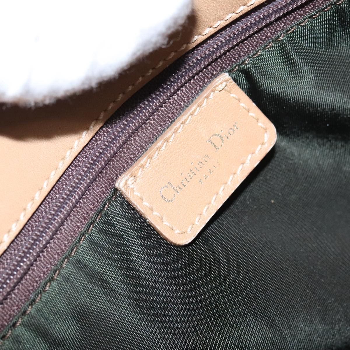 Dior Trotter Brown Canvas Handbag (Pre-Owned) Size ONE SIZE - 16 Thumbnail