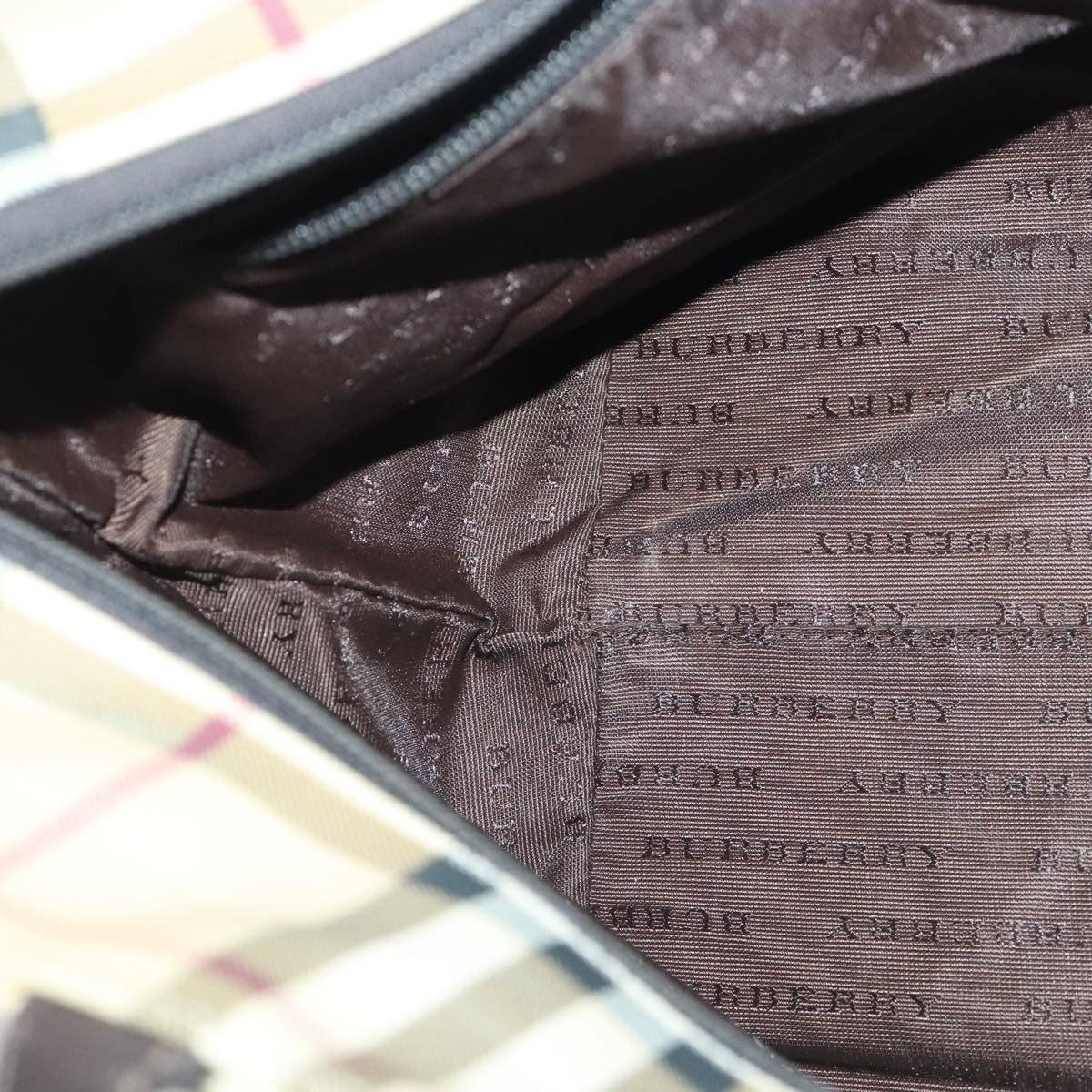 Burberry Nova Check Beige Canvas Tote Bag (Pre-Owned) Size ONE SIZE - 20 Thumbnail
