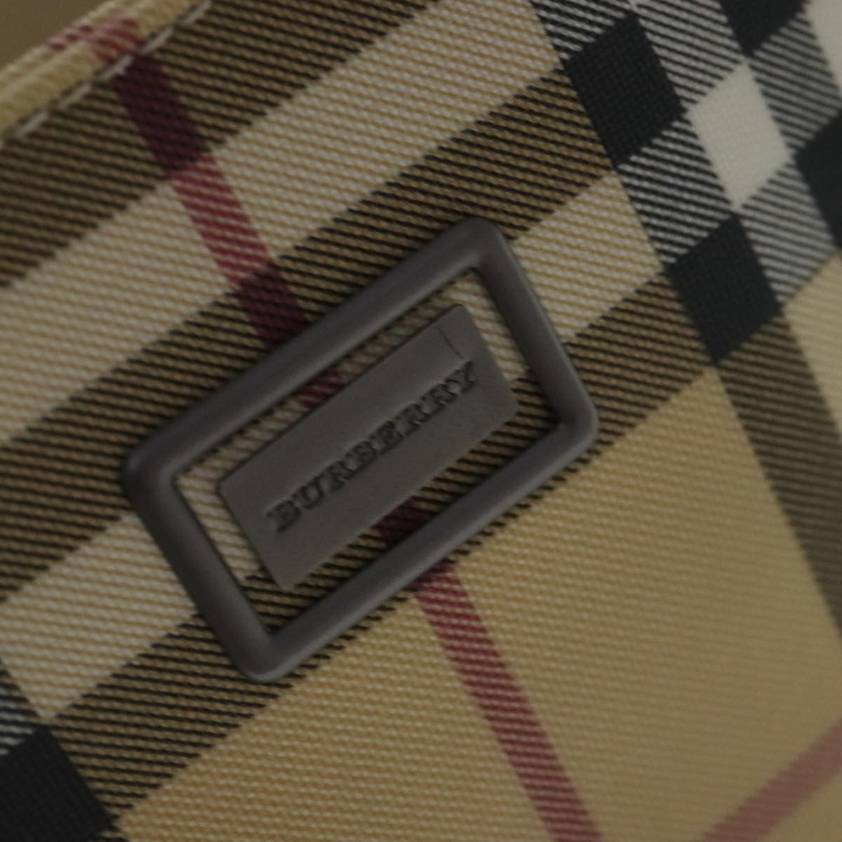 Burberry Nova Check Beige Canvas Tote Bag (Pre-Owned) Size ONE SIZE - 18 Thumbnail