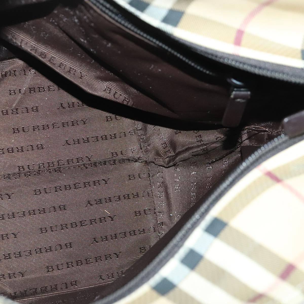 Burberry Nova Check Beige Canvas Tote Bag (Pre-Owned) Size ONE SIZE - 19 Thumbnail